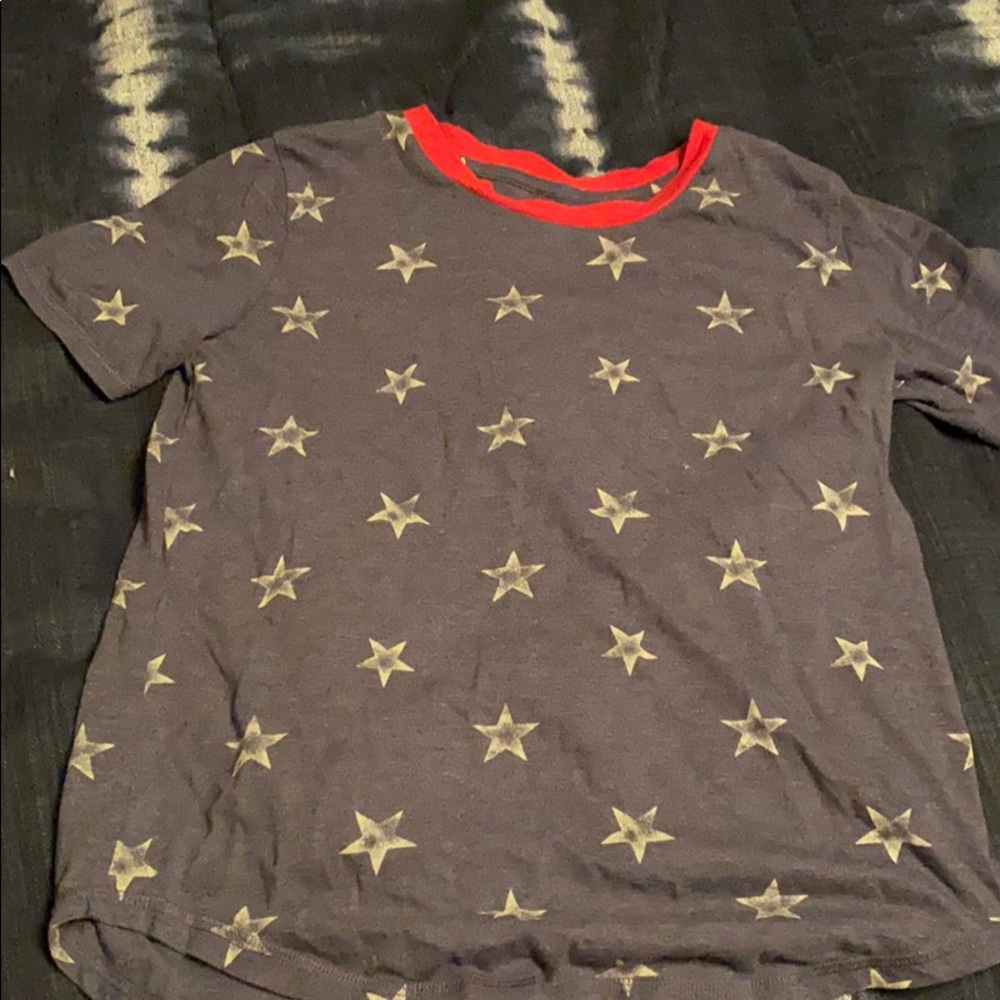 Girls Old Navy stars t-shirt size XL (14)